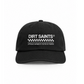 Dirt Saints Unstructured Black Cap
