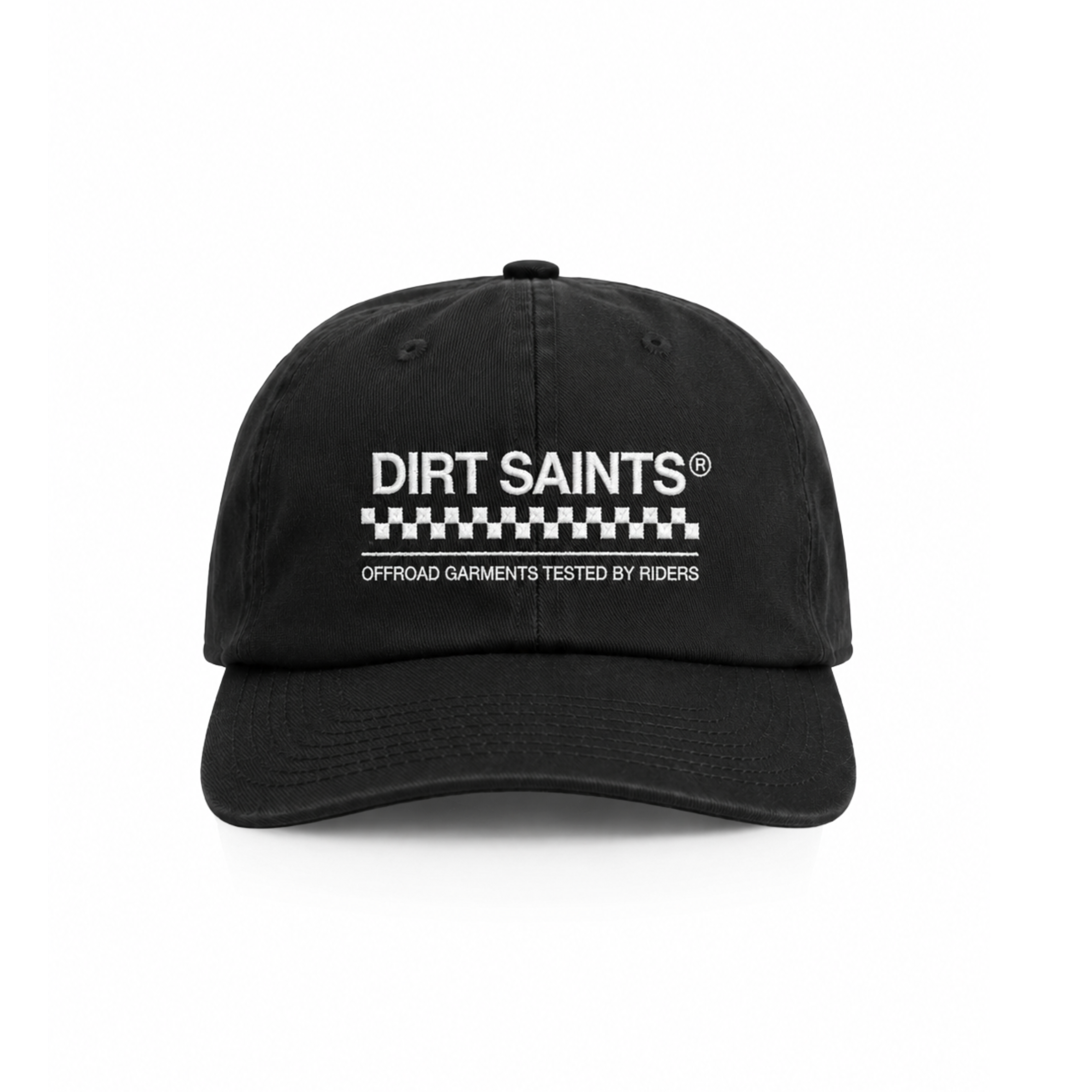 Dirt Saints Unstructured Black Cap