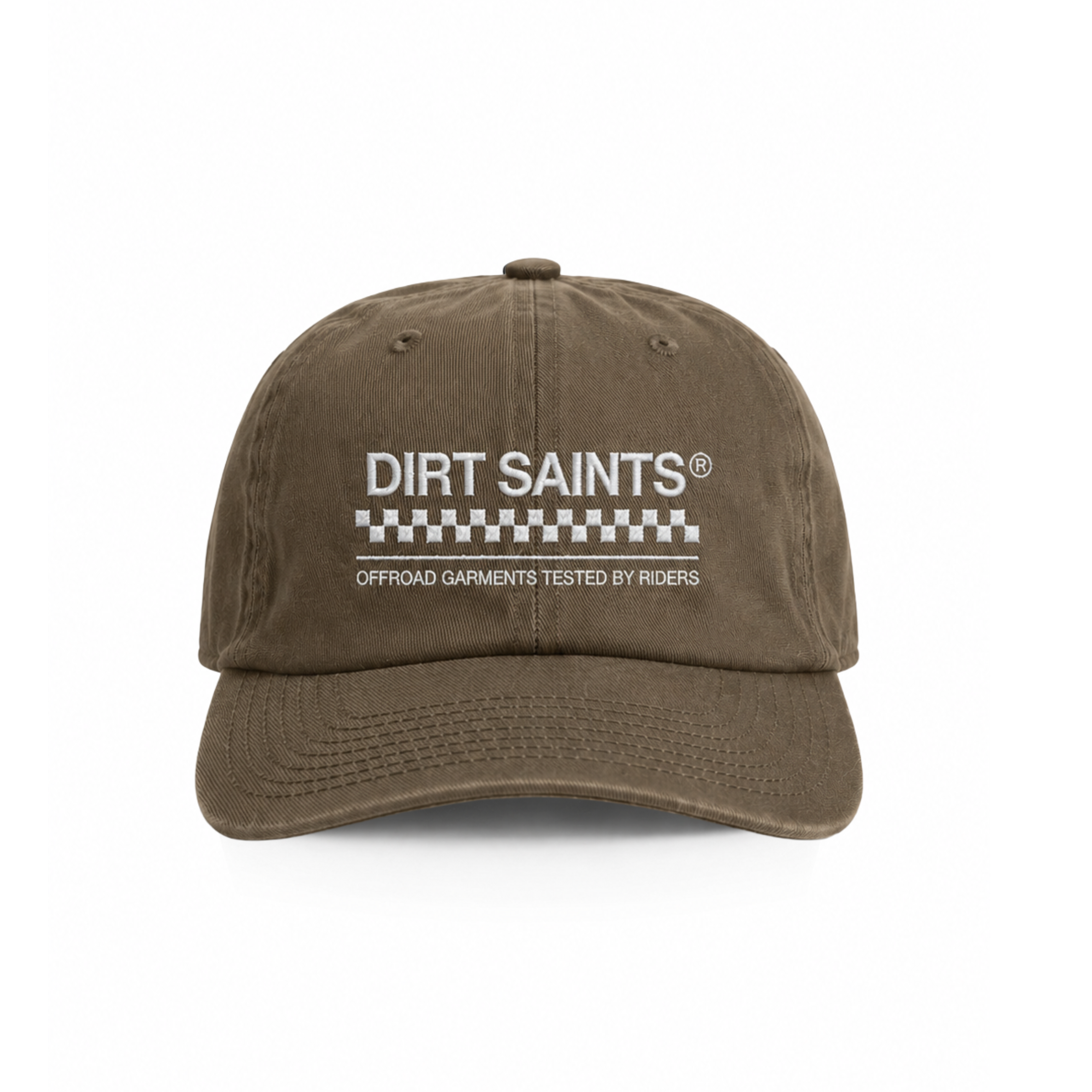 Dirt Saints Unstructured Brown Cap