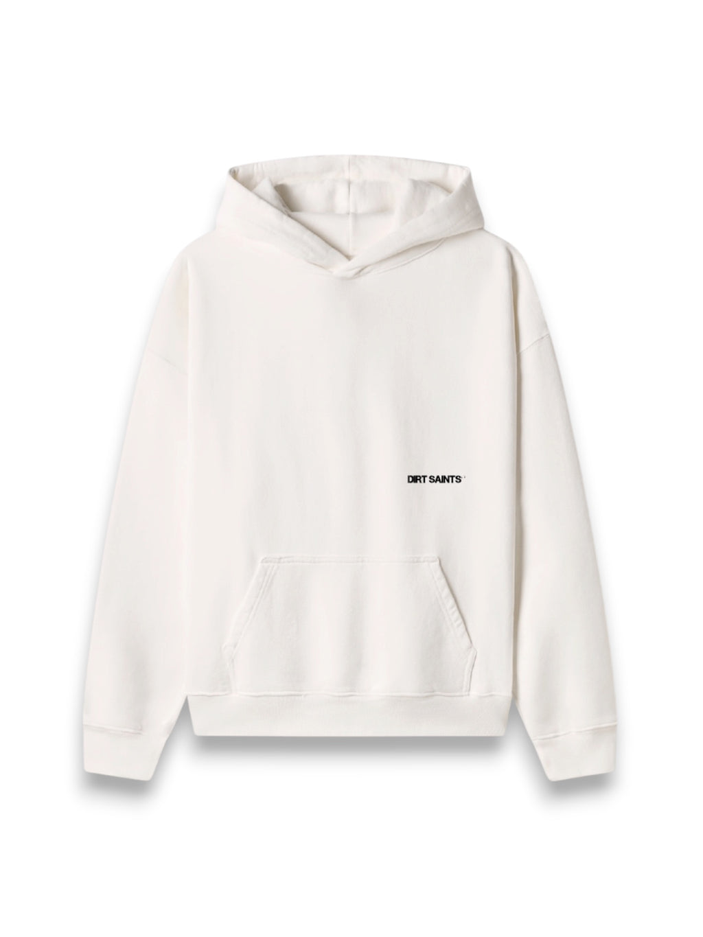 Dirt Saints White Hoodie